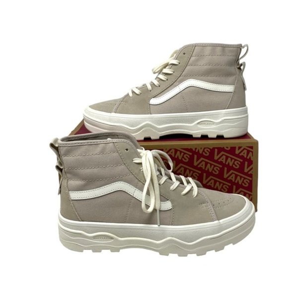 VANS Sk8-Hi Sentry WC Shoe French Oak Suede Canvas Sneakers SB Women VN0A4BVWBLL - Picture 9 of 11